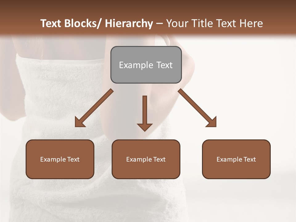 Spa Massage Wool PowerPoint Template