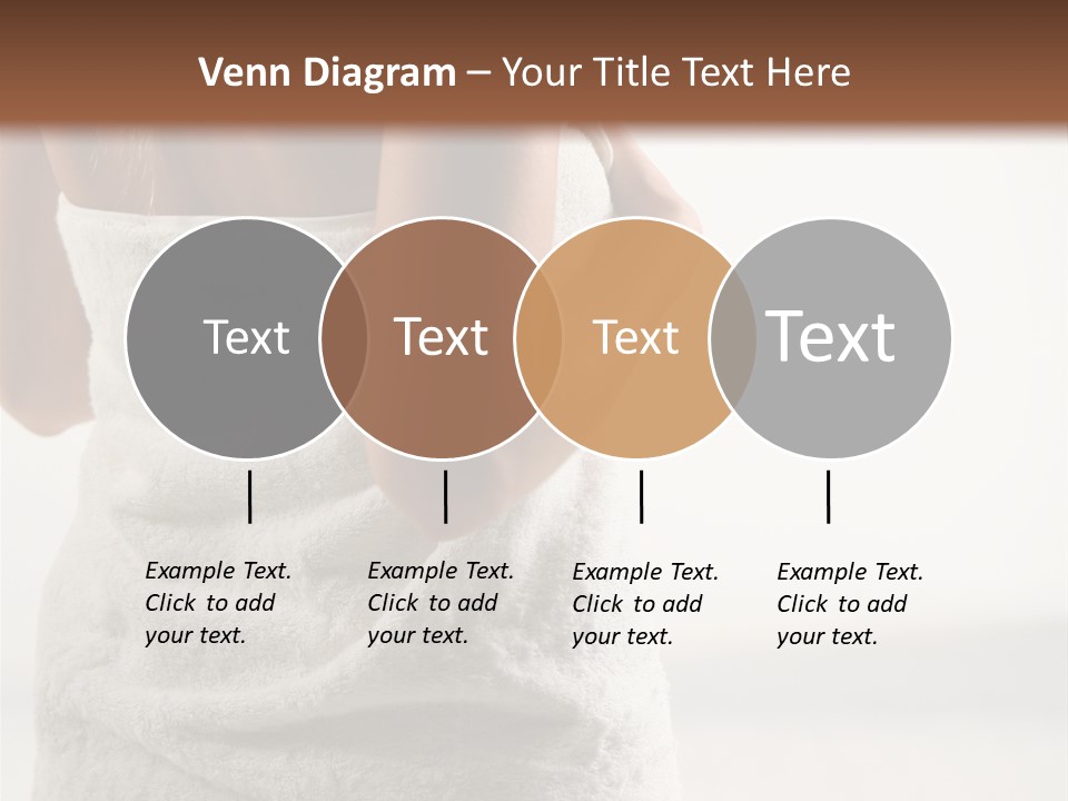 Spa Massage Wool PowerPoint Template