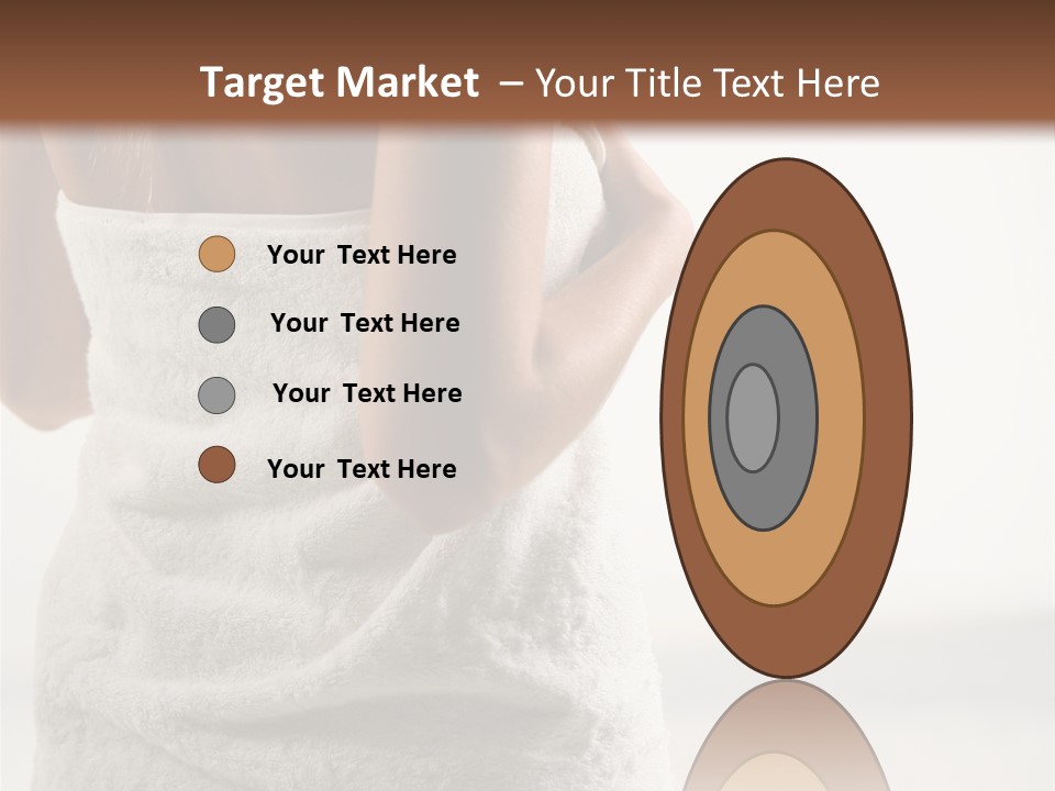 Spa Massage Wool PowerPoint Template