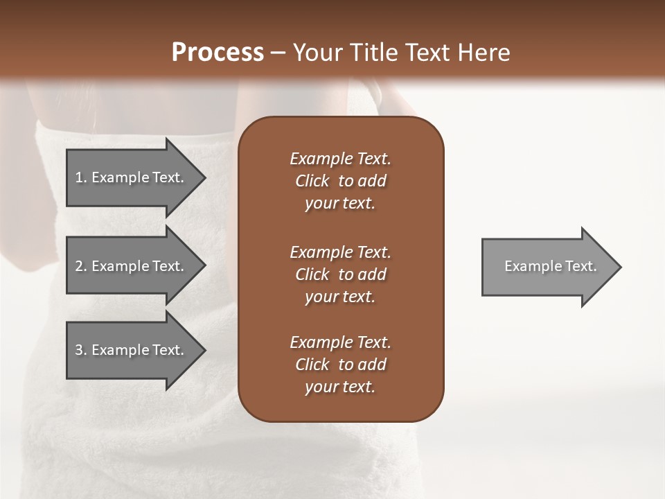 Spa Massage Wool PowerPoint Template