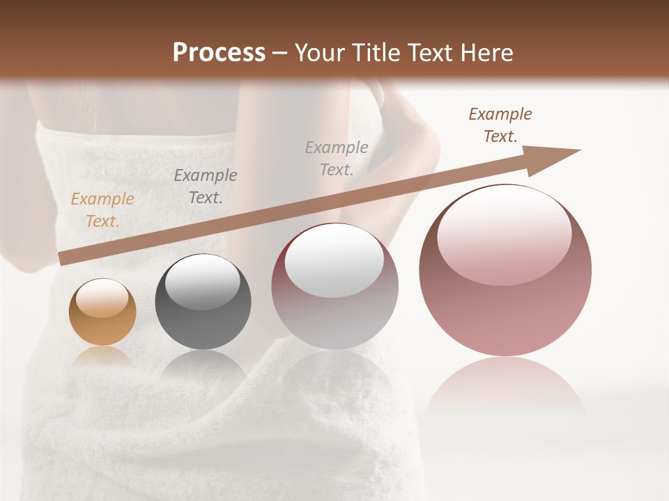 Spa Massage Wool PowerPoint Template