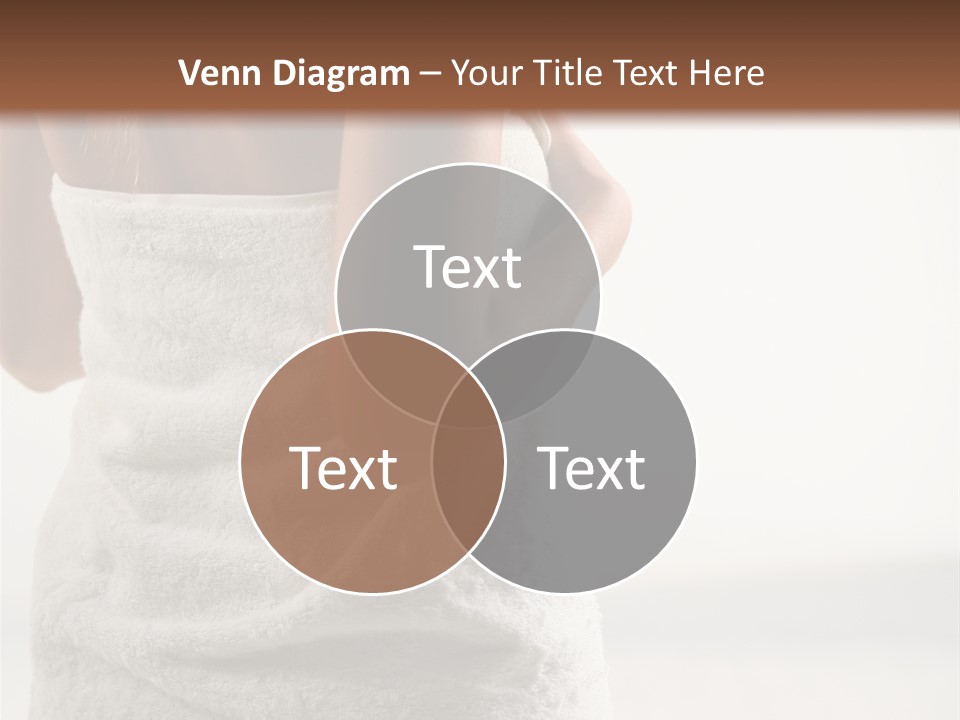 Spa Massage Wool PowerPoint Template