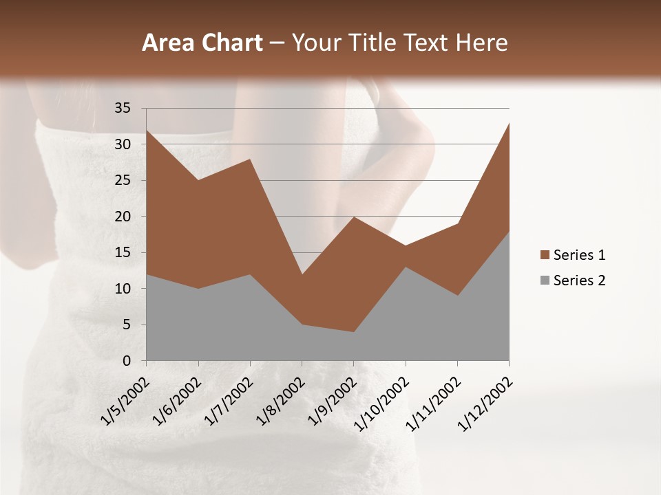 Spa Massage Wool PowerPoint Template