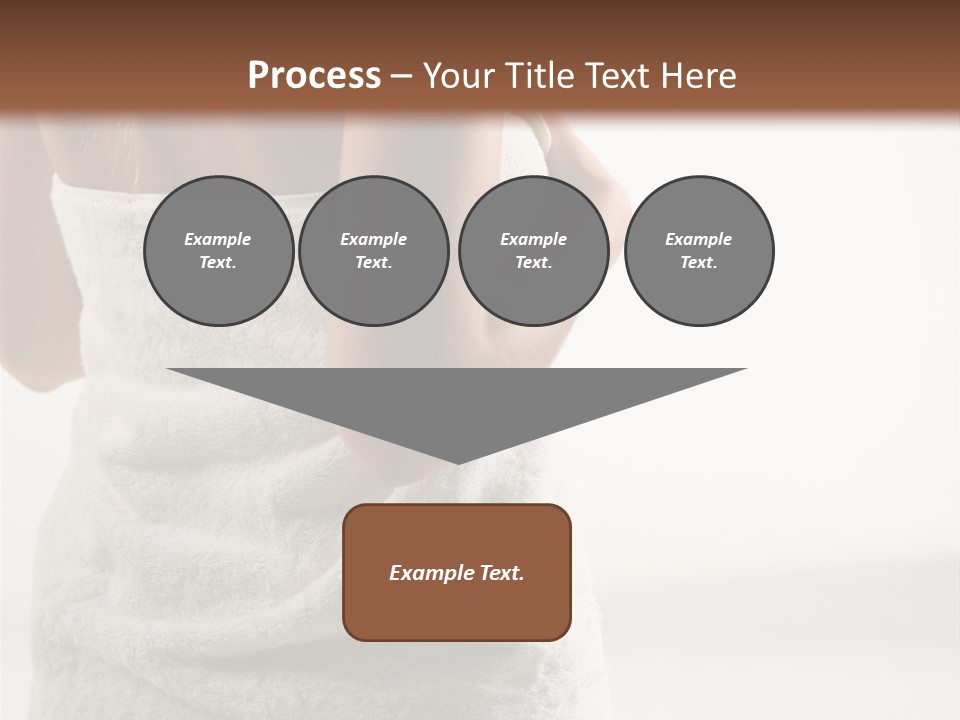 Spa Massage Wool PowerPoint Template