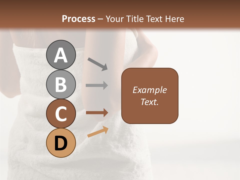 Spa Massage Wool PowerPoint Template