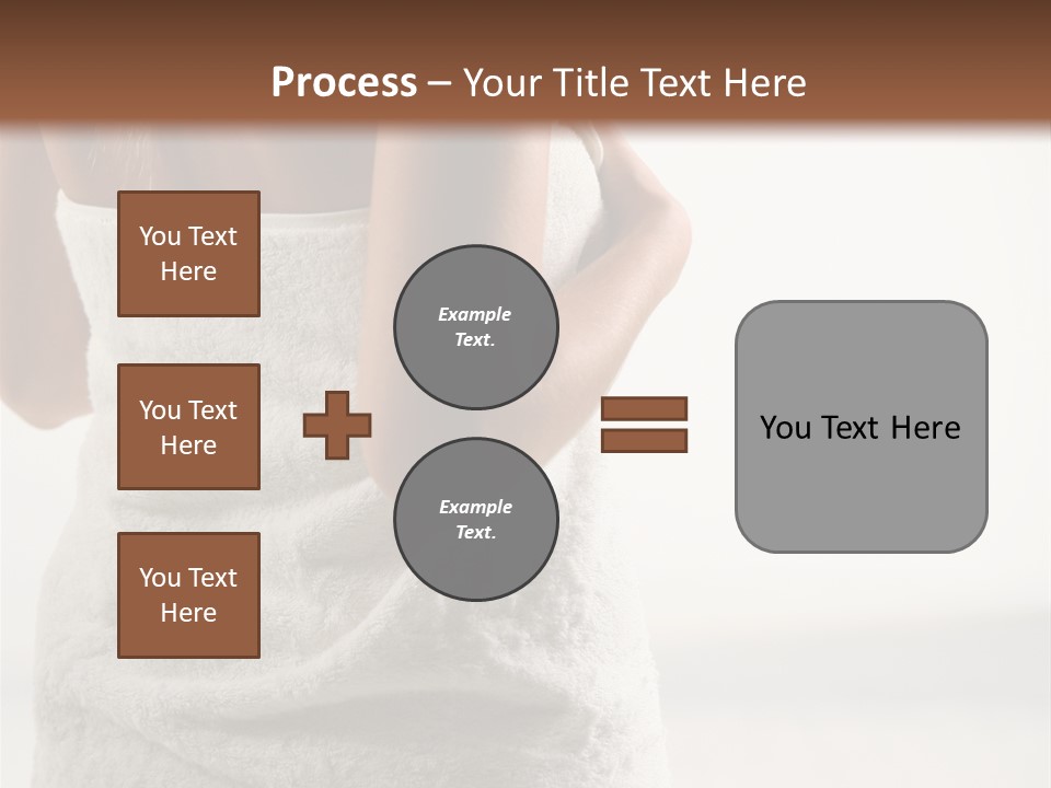 Spa Massage Wool PowerPoint Template