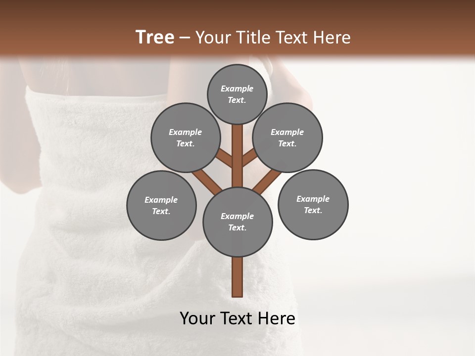 Spa Massage Wool PowerPoint Template