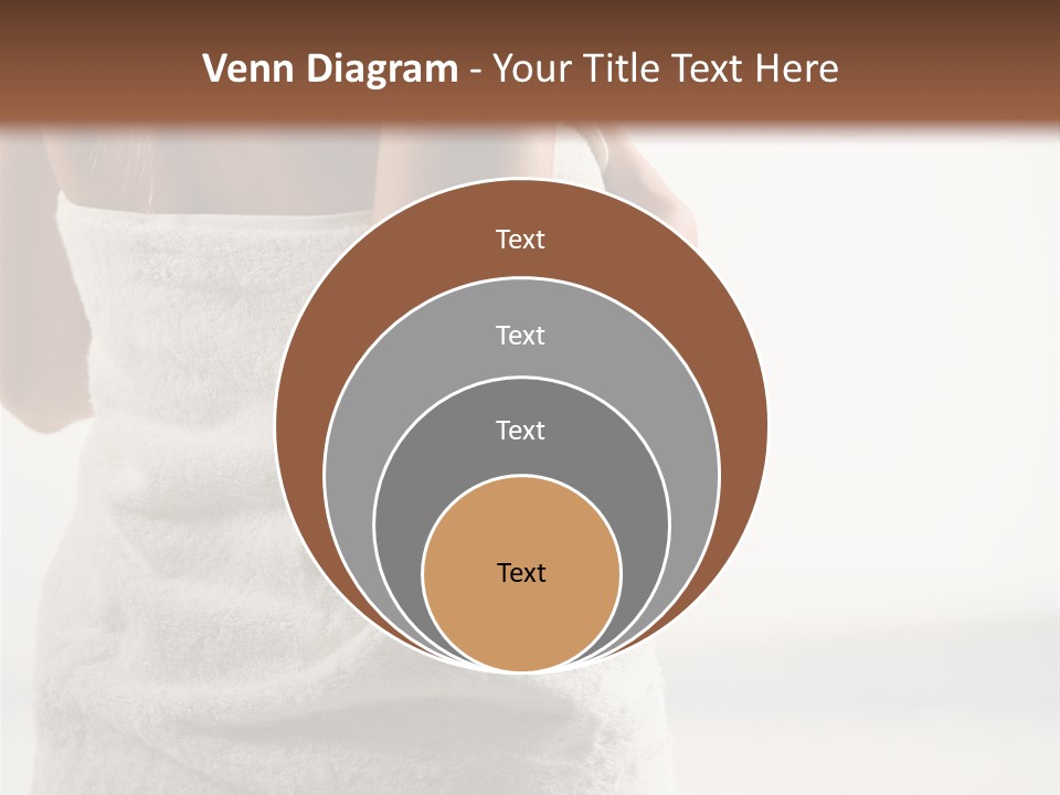 Spa Massage Wool PowerPoint Template