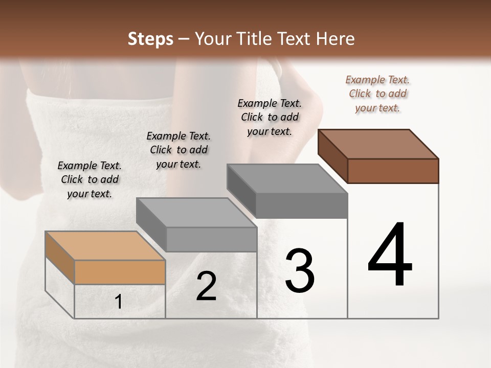 Spa Massage Wool PowerPoint Template