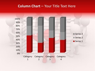 Team Manager Figure PowerPoint Template