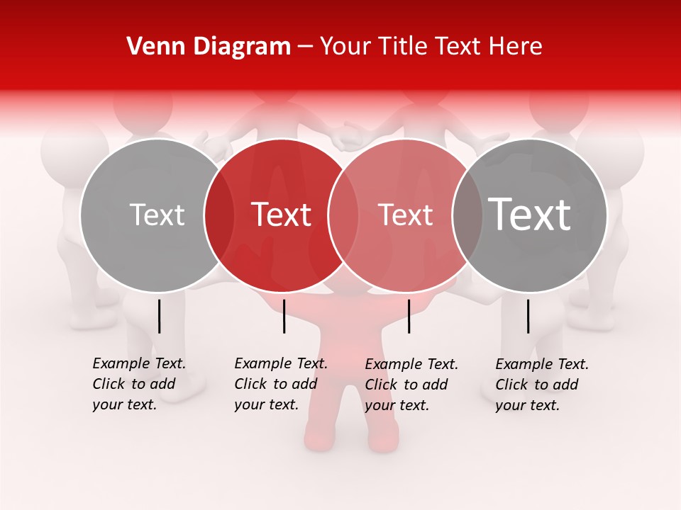 Team Manager Figure PowerPoint Template