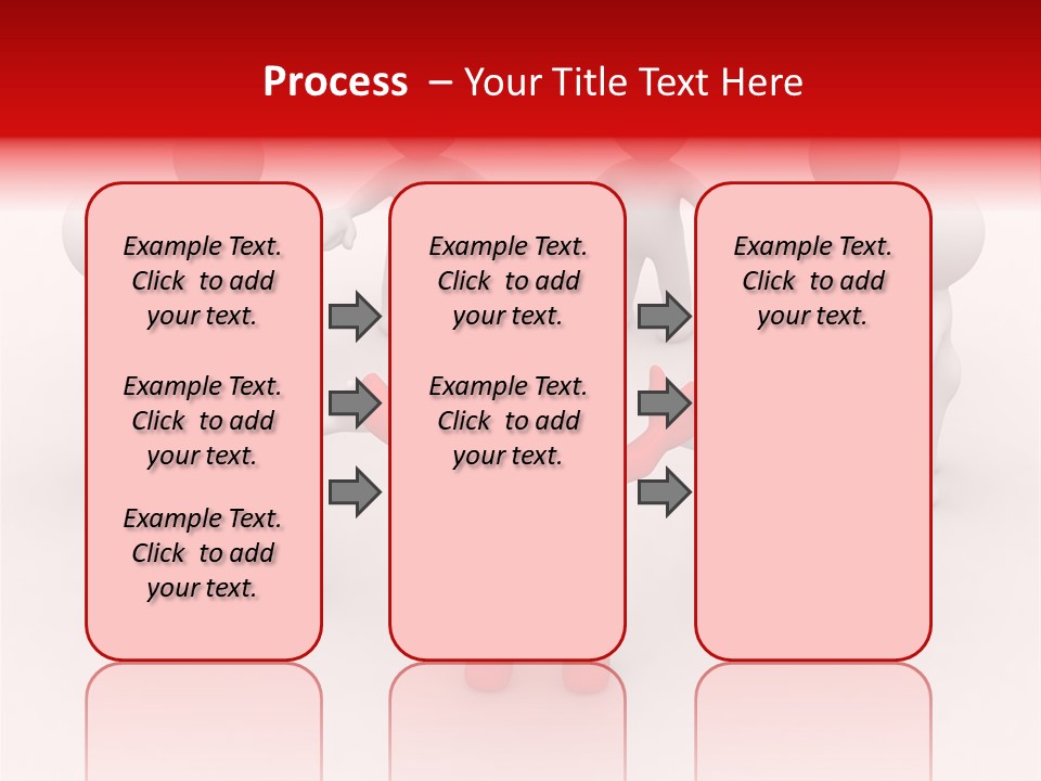 Team Manager Figure PowerPoint Template