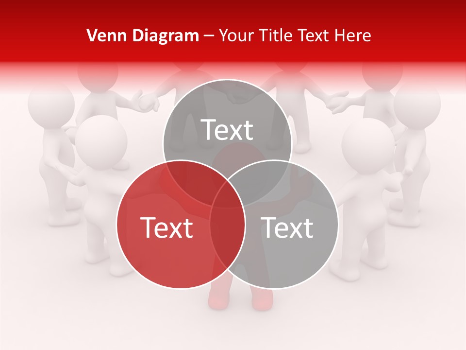 Team Manager Figure PowerPoint Template