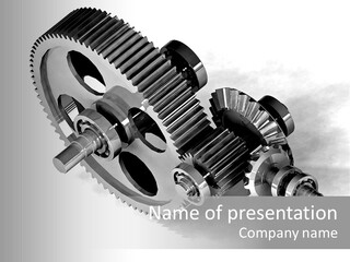 Device Turning Project PowerPoint Template