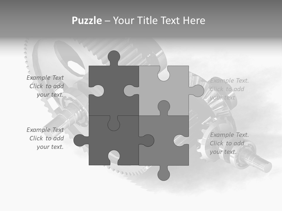 Device Turning Project PowerPoint Template