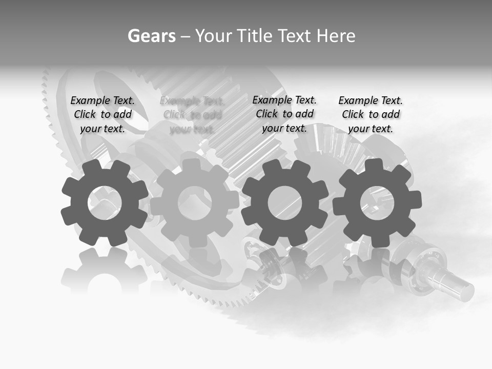 Device Turning Project PowerPoint Template