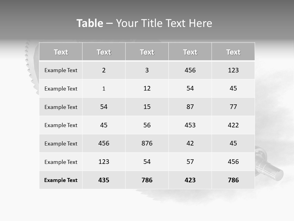 Device Turning Project PowerPoint Template