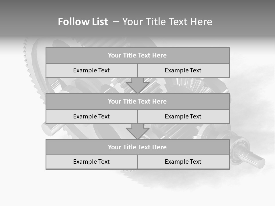 Device Turning Project PowerPoint Template