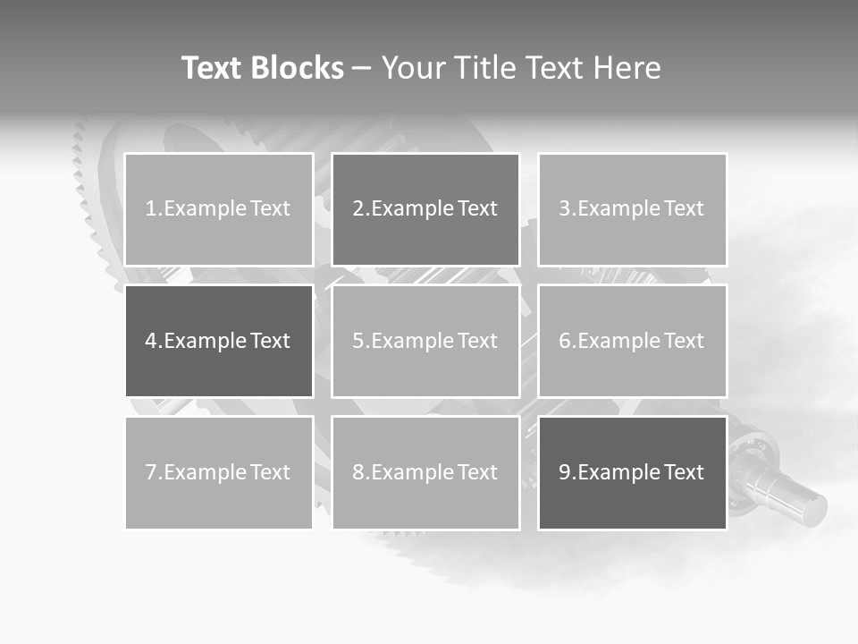 Device Turning Project PowerPoint Template