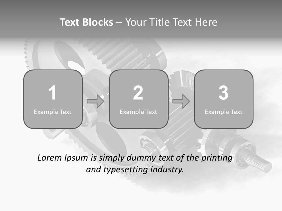 Device Turning Project PowerPoint Template