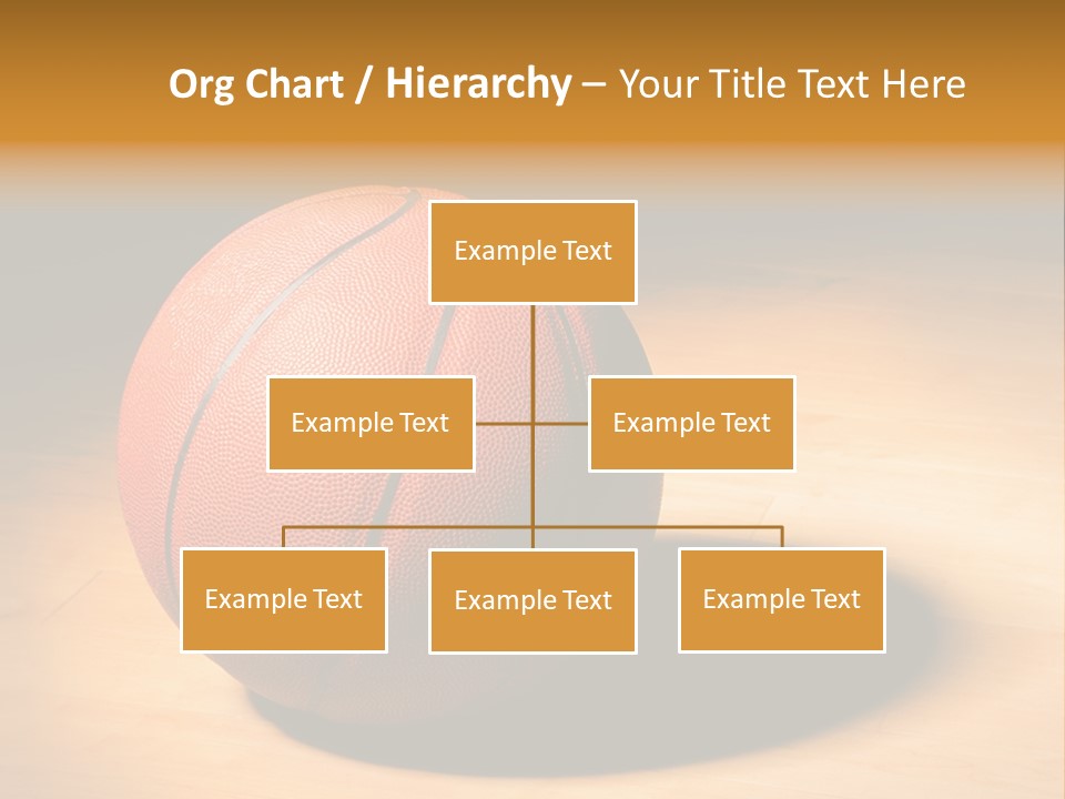 Ball Floor Spotlight PowerPoint Template