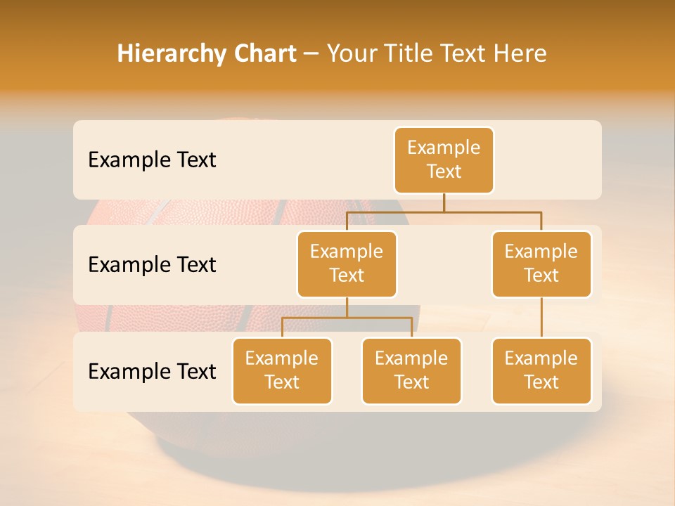 Ball Floor Spotlight PowerPoint Template
