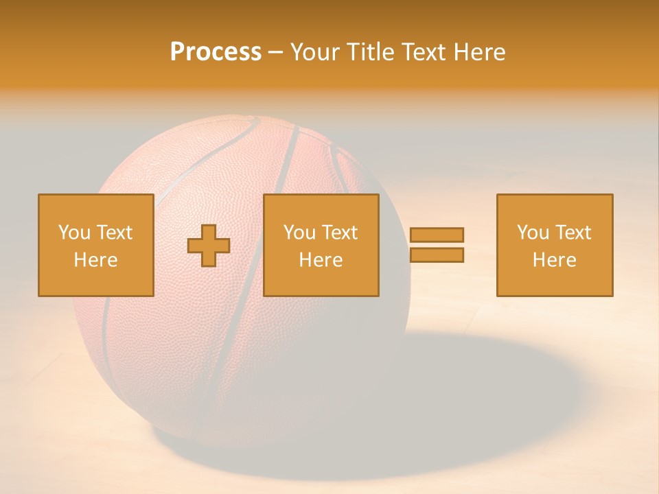 Ball Floor Spotlight PowerPoint Template