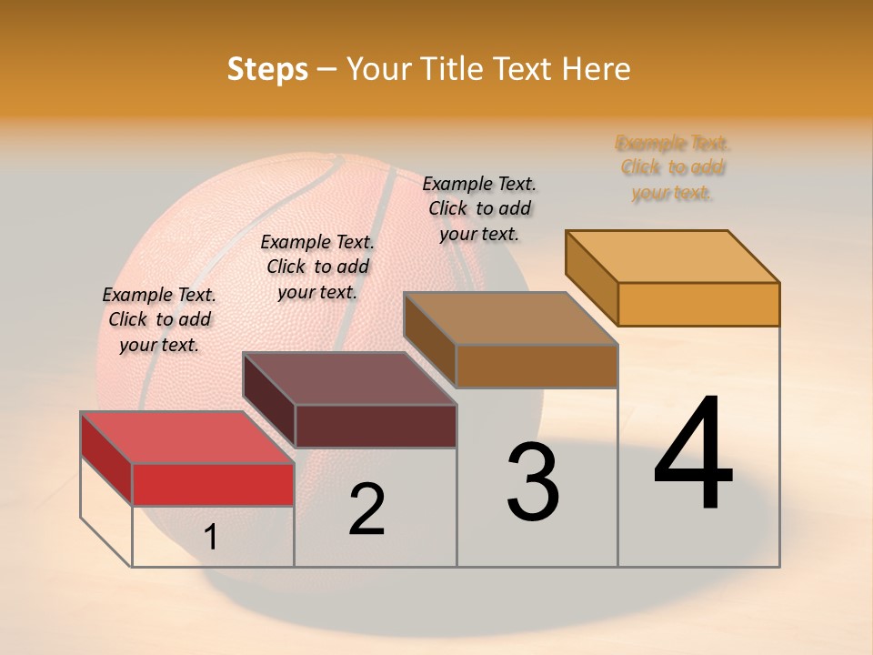 Ball Floor Spotlight PowerPoint Template