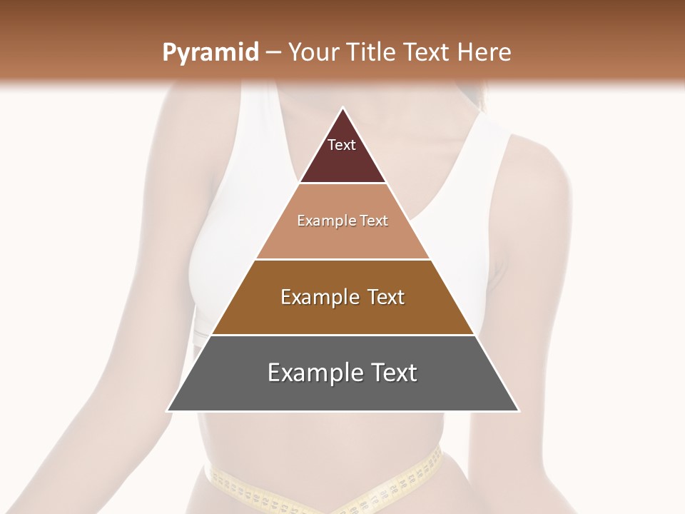 Energy Diet Figure PowerPoint Template