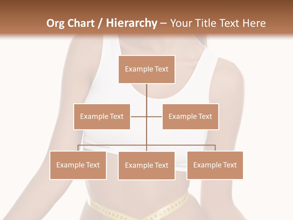 Energy Diet Figure PowerPoint Template