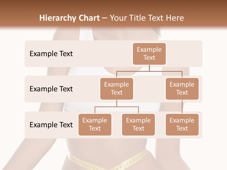 Energy Diet Figure PowerPoint Template