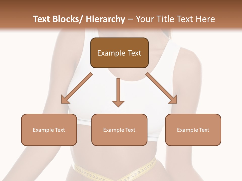 Energy Diet Figure PowerPoint Template