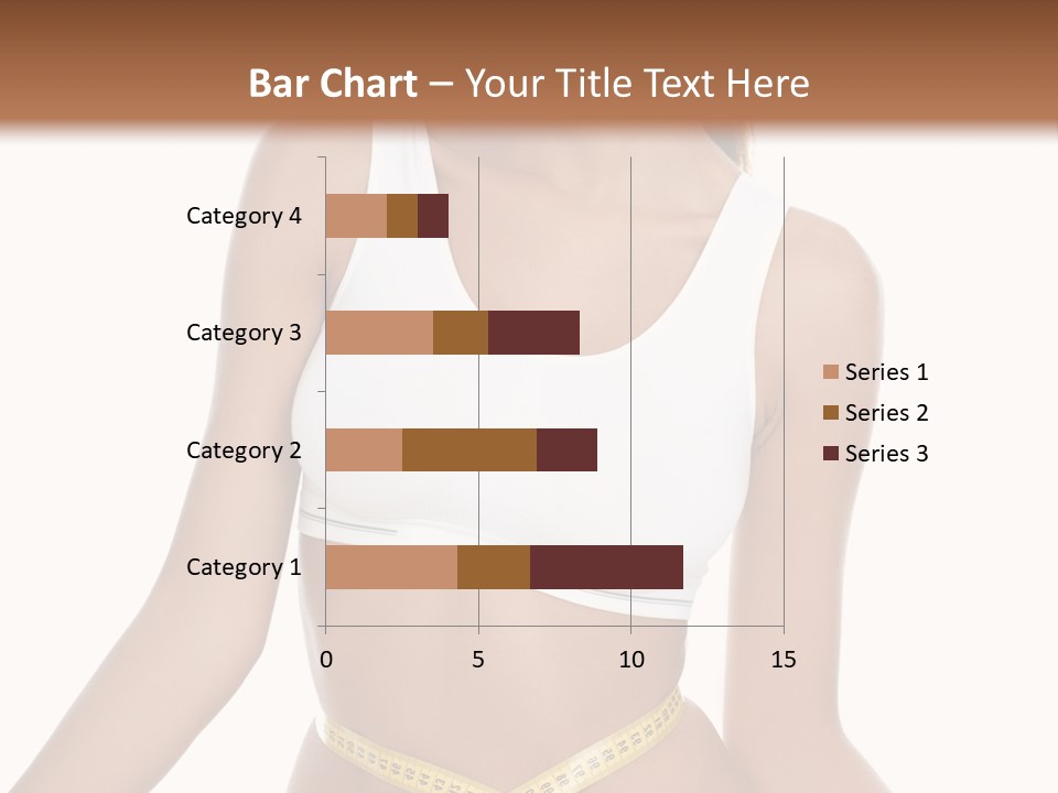 Energy Diet Figure PowerPoint Template