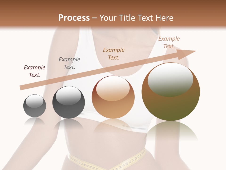 Energy Diet Figure PowerPoint Template