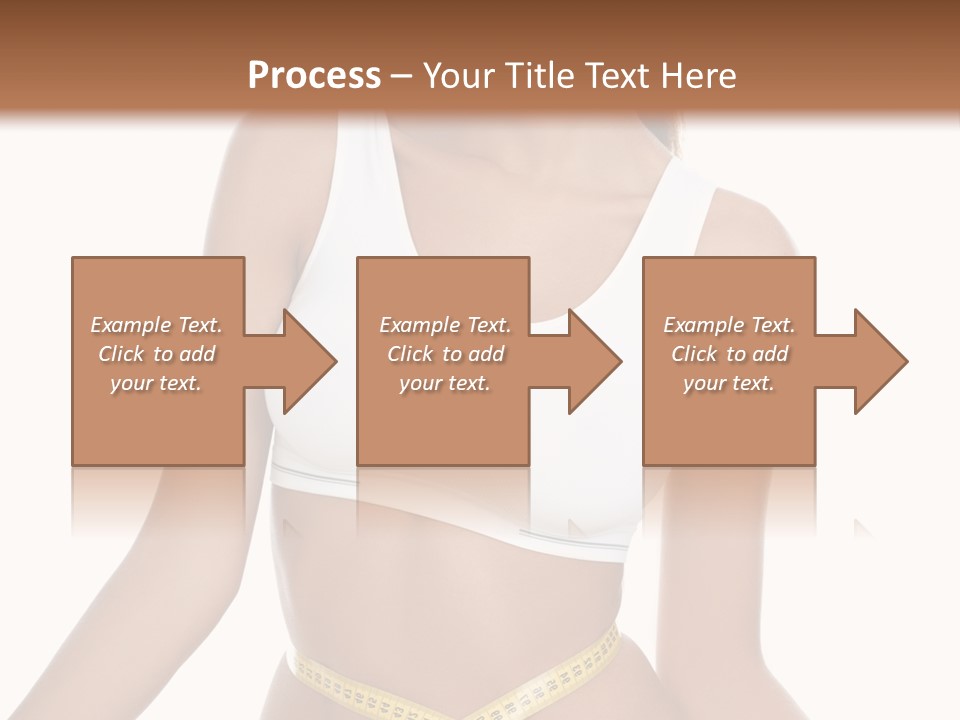 Energy Diet Figure PowerPoint Template