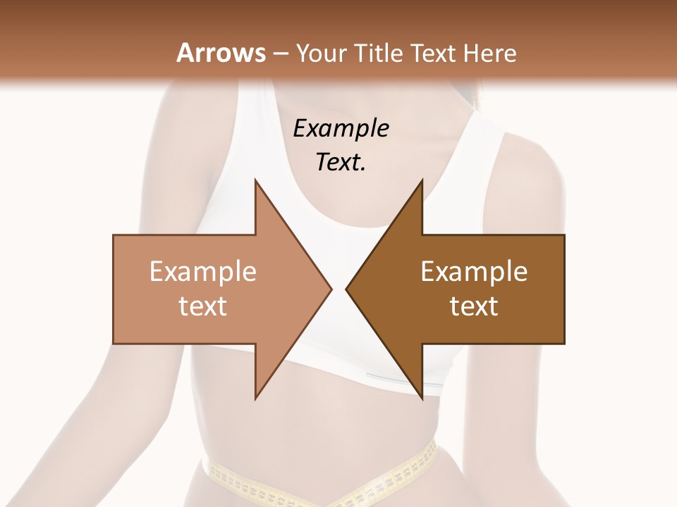 Energy Diet Figure PowerPoint Template