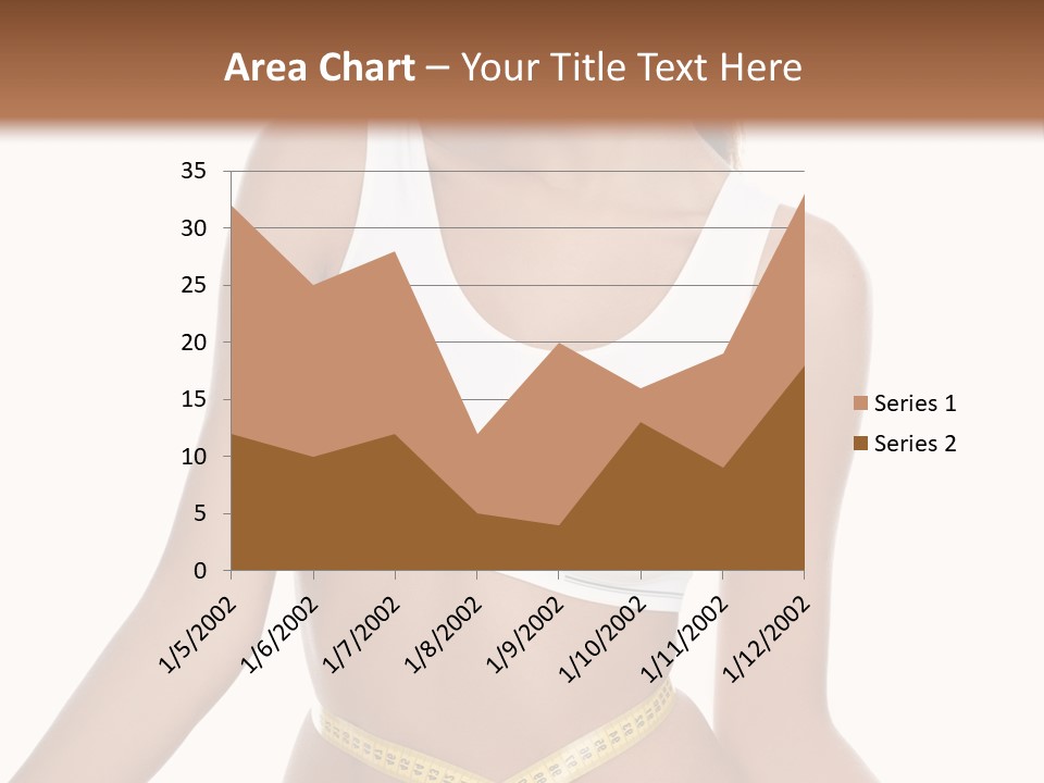 Energy Diet Figure PowerPoint Template