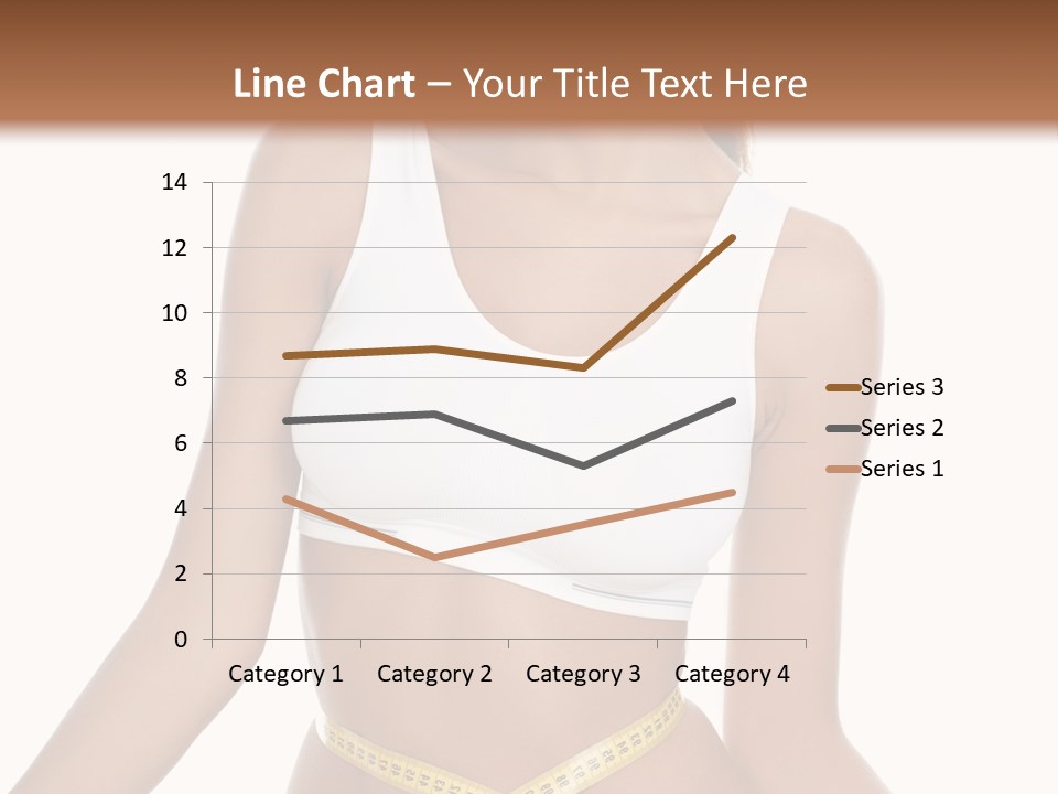 Energy Diet Figure PowerPoint Template