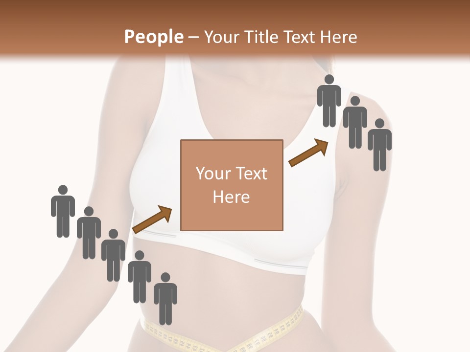 Energy Diet Figure PowerPoint Template