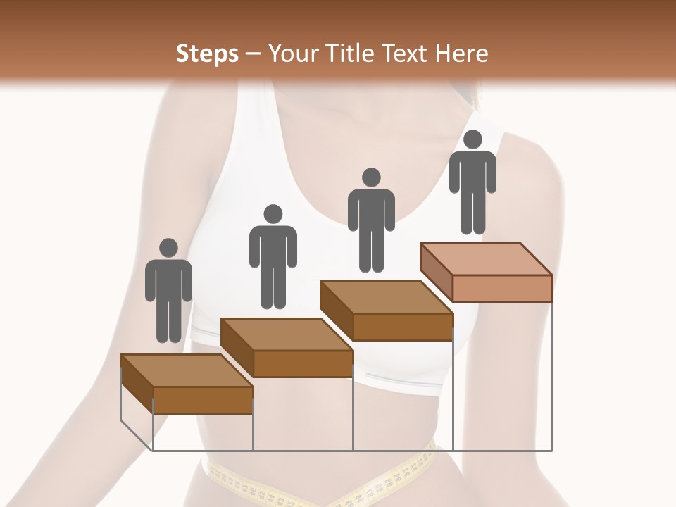 Energy Diet Figure PowerPoint Template