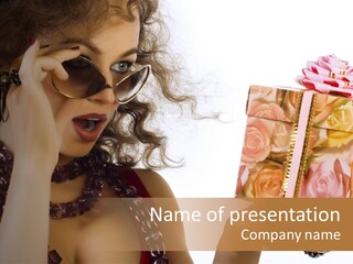 Decoration Box Attractive PowerPoint Template