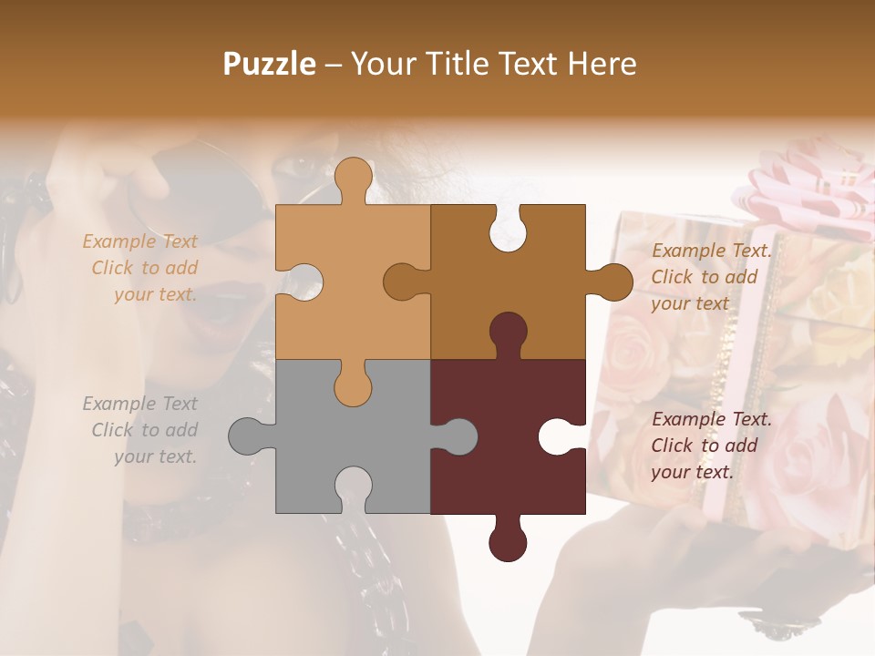 Decoration Box Attractive PowerPoint Template