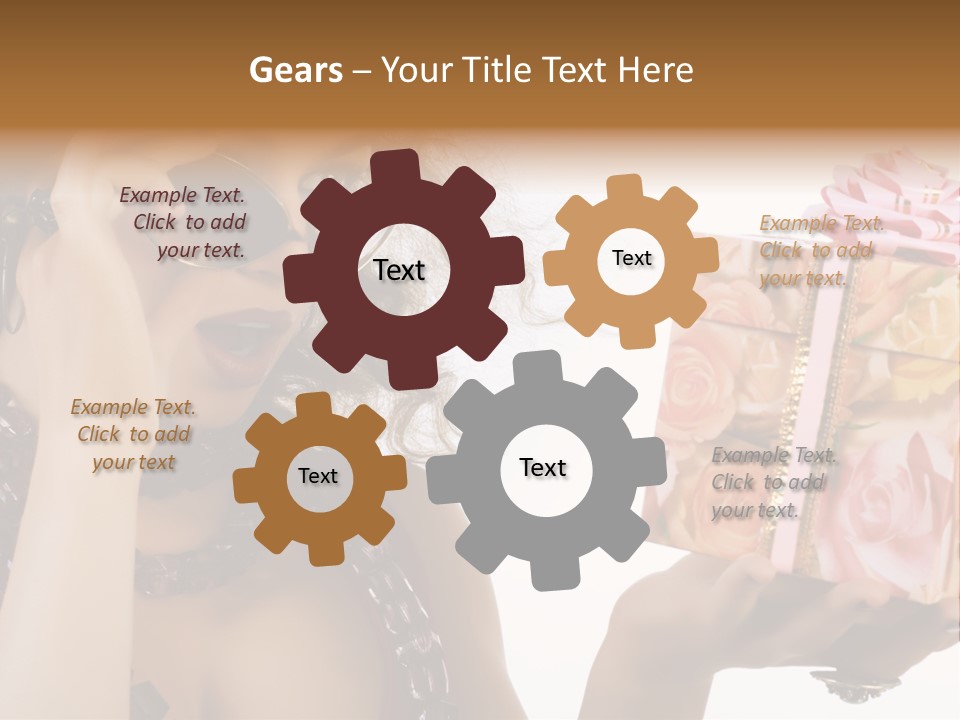 Decoration Box Attractive PowerPoint Template