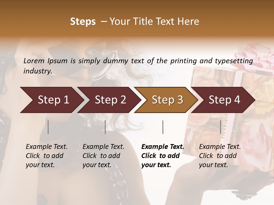 Decoration Box Attractive PowerPoint Template