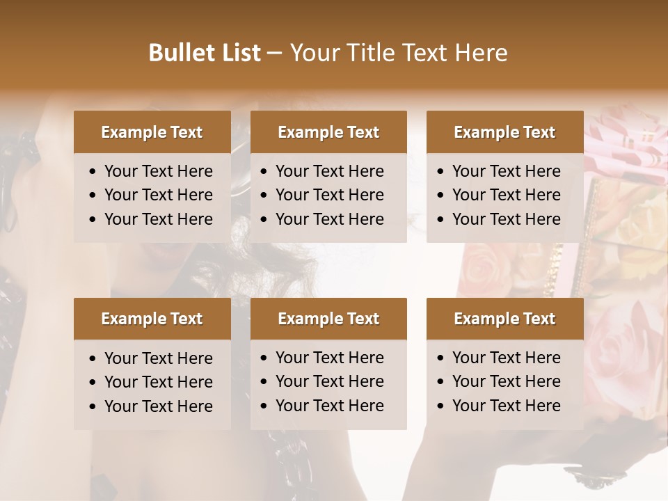 Decoration Box Attractive PowerPoint Template