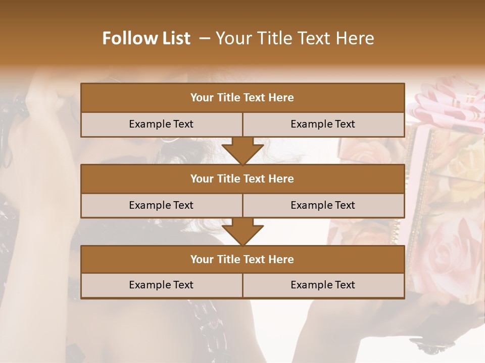 Decoration Box Attractive PowerPoint Template