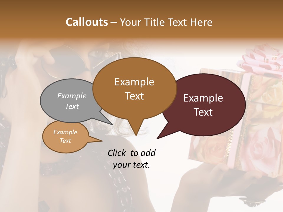 Decoration Box Attractive PowerPoint Template