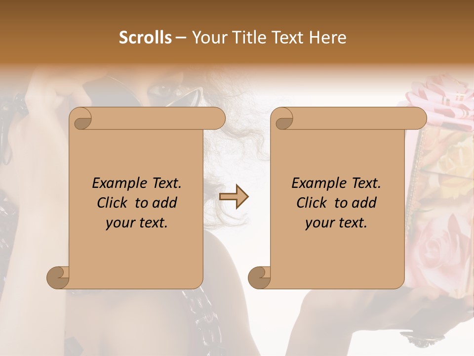 Decoration Box Attractive PowerPoint Template