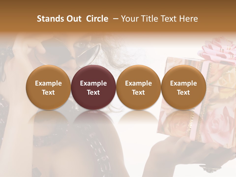 Decoration Box Attractive PowerPoint Template