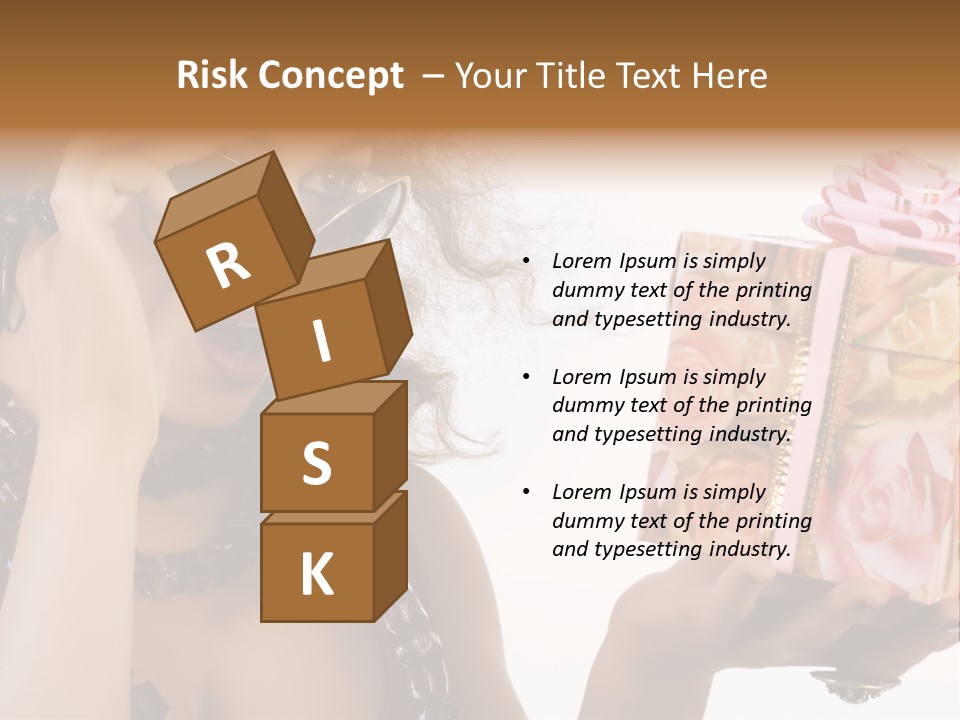 Decoration Box Attractive PowerPoint Template